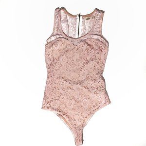 4/$20 Hollister Sleeveless Lace BodySuit S